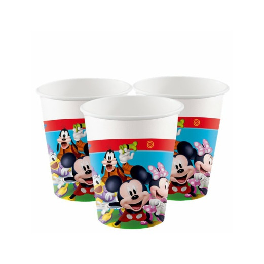 Mickey Mouse Pappbecher 8 Stk.